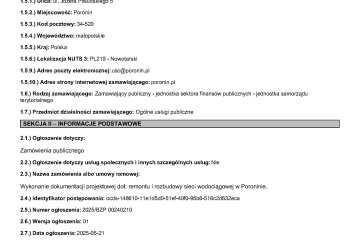 ogloszenie o zamowieniu zp27172025strona1