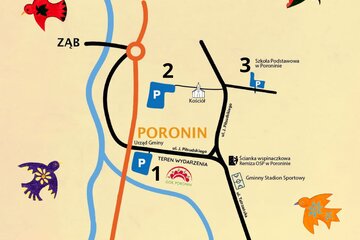obrazek Parkingi podczas 51. Poroniańskiego Lata