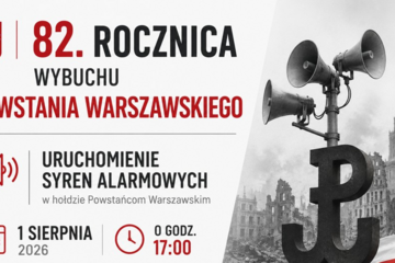 obrazek 82. rocznica Powstania Warszawskiego