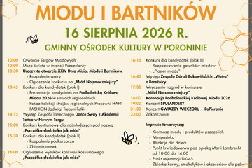obrazek XXIV Dzień Misia, Miodu i Bartników w Poroninie