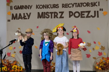 obrazek II Gminny Konkurs Recytatorski „Mały Mistrz...