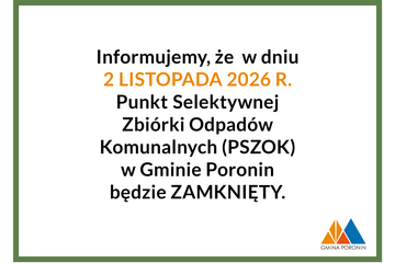 obrazek 2 listopada PSZOK nieczynny